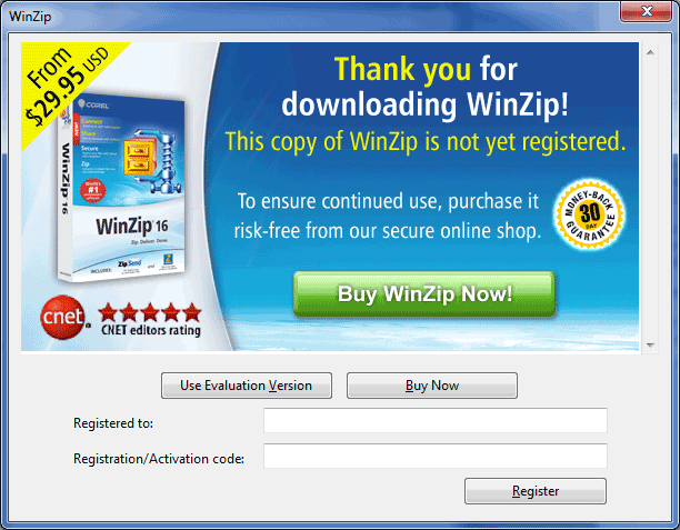 winzip free download activation code